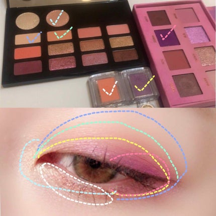 プリズムマルチパレット/CLIO/アイシャドウパレットを使ったクチコミ(3枚目)