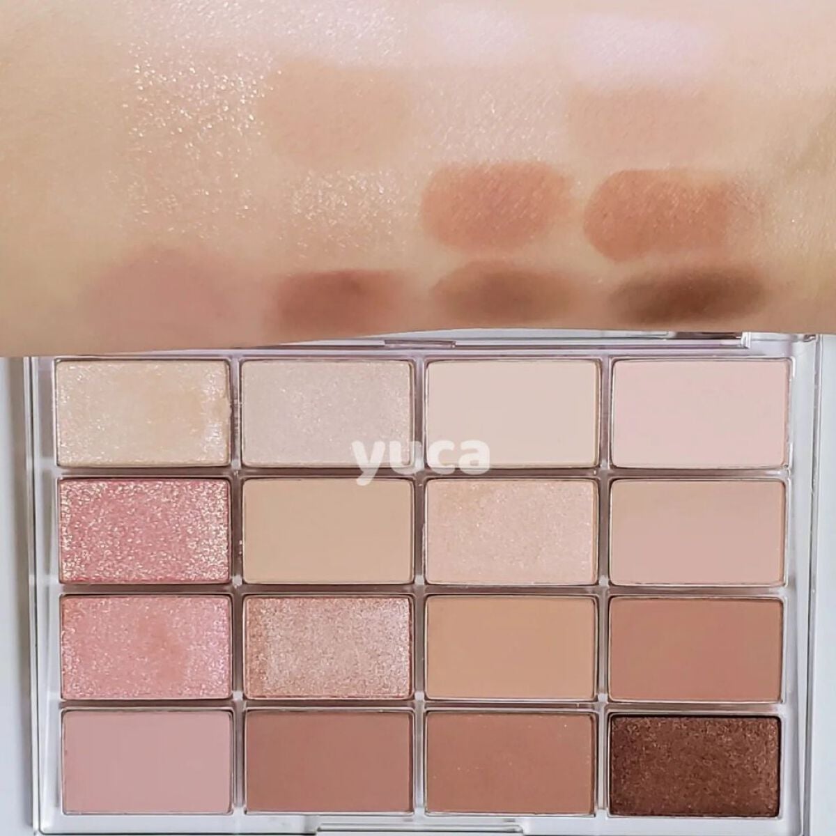 ソフトブラーリングアイパレット/wakemake/アイシャドウパレットを使ったクチコミ(3枚目)