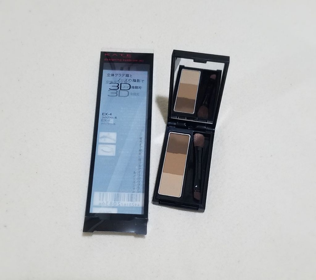 ケイト デザイニングアイブロウ3D/KATE/パウダーアイブロウを使ったクチコミ(2枚目)