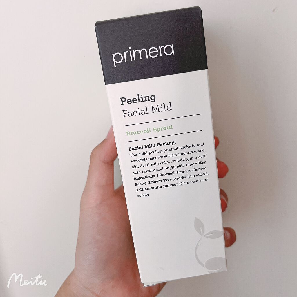 フェイシャルマイルドピーリング/primera/ピーリングを使ったクチコミ（1枚目）