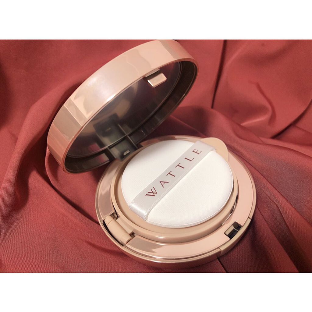 WATTLEクッションファンデーション/WATTLE/クッションファンデーションを使ったクチコミ（3枚目）