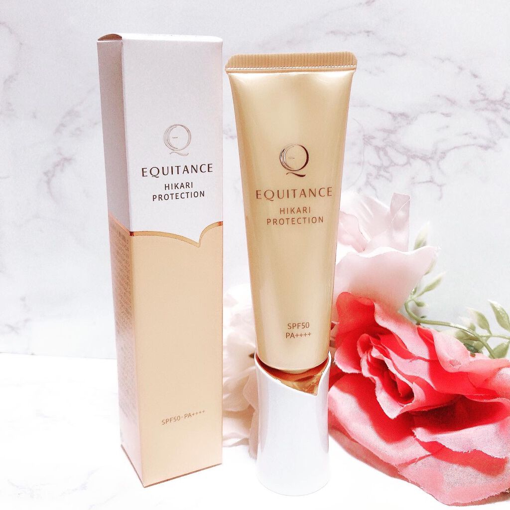 光プロテクション/エクイタンス/日焼け止めクリームを使ったクチコミ（1枚目）