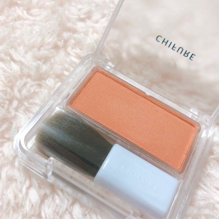 チーク カラー(ブラシ付)/ちふれ/パウダーチークを使ったクチコミ(2枚目)