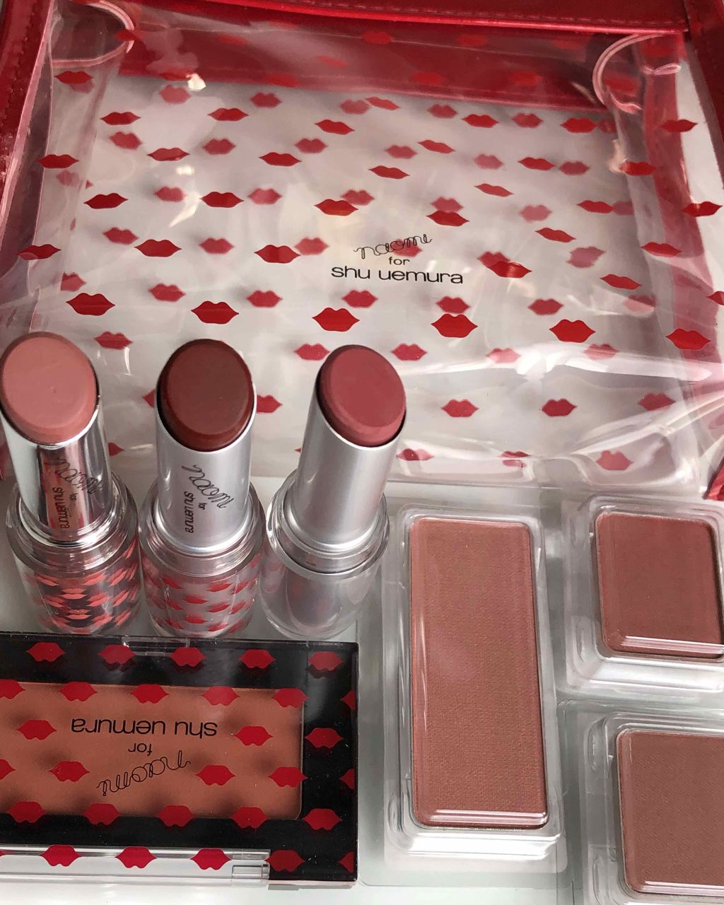 naomi for shu uemura グローオン F (レフィル)/shu uemura/パウダーチークを使ったクチコミ（1枚目）