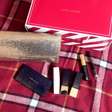 ESTEE LAUDER グッド アズ ゴールド 2020のクチコミ「🎁実は購入していたクリスマスコフレ紹介🎄

セット内容
・ピュア カラー エンヴィ アイシャド.....」（1枚目）