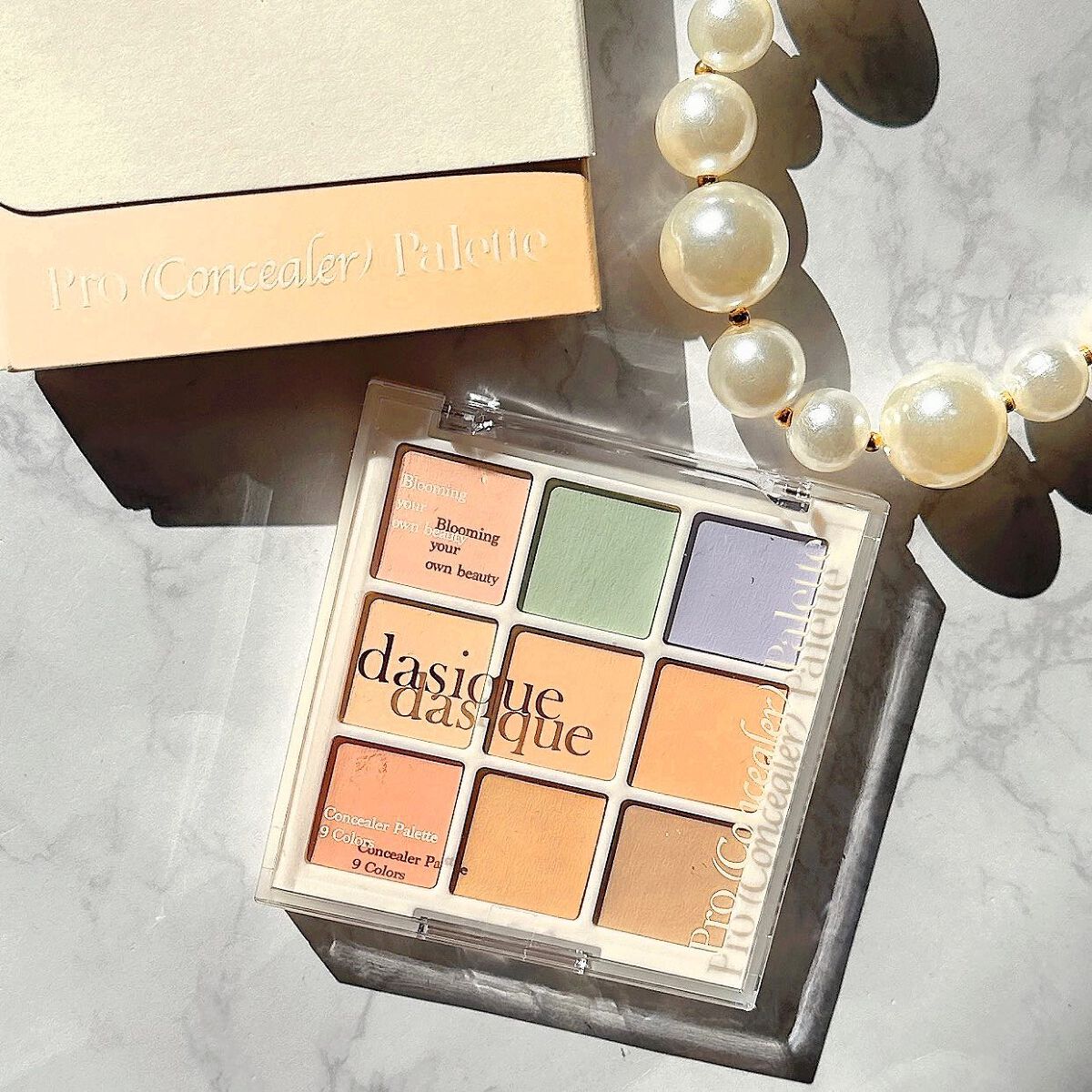プロコンシーラーパレット/dasique/パレットコンシーラーを使ったクチコミ（1枚目）