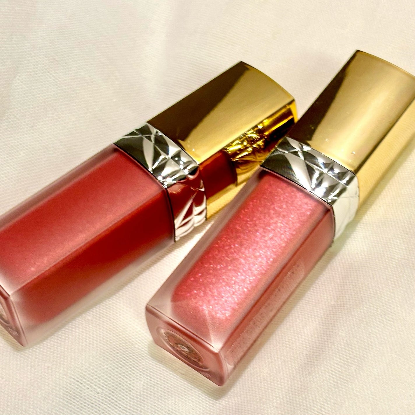 ルージュ ディオール フォーエヴァー リキッド シークイン(クリスマス コレクション 2024 限定品)/Dior/口紅・グロス・リップライナー・リップケアを使ったクチコミ(10枚目)