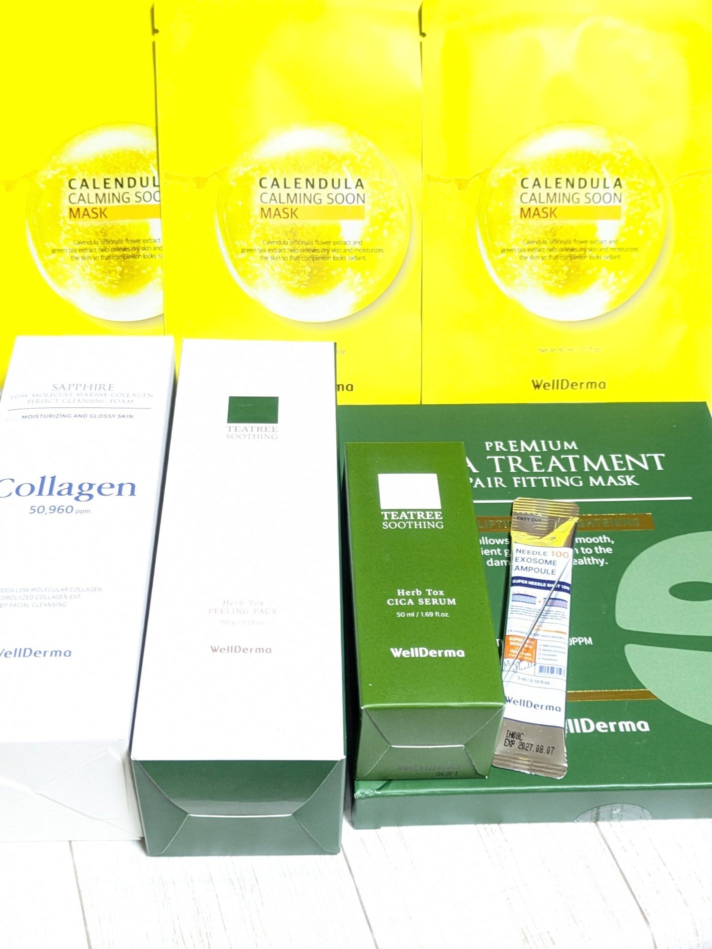 カレンデュラ カーミング 純マスクパック/WellDerma/シートマスク・パックを使ったクチコミ(10枚目)