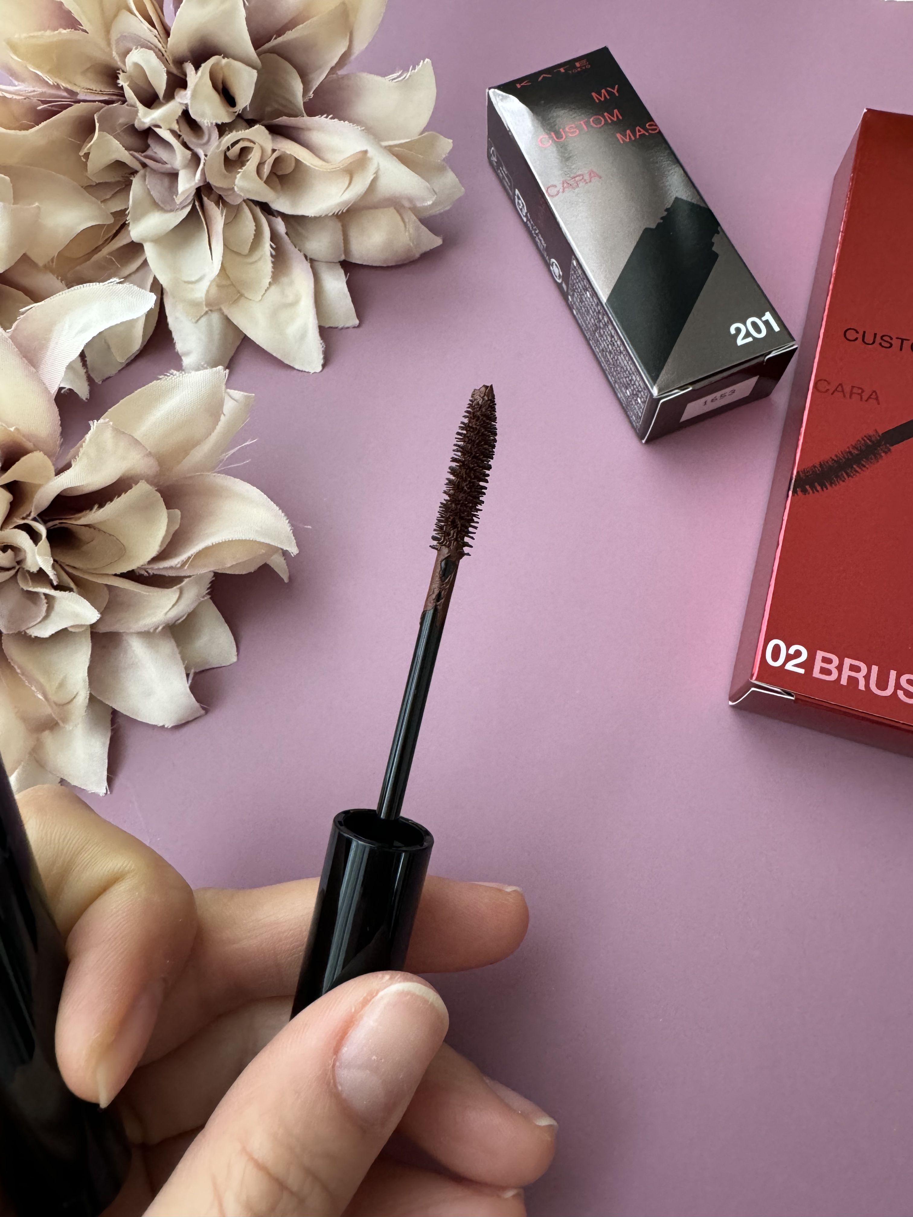 マイカスタムマスカラ　/KATE/マスカラを使ったクチコミ（2枚目）