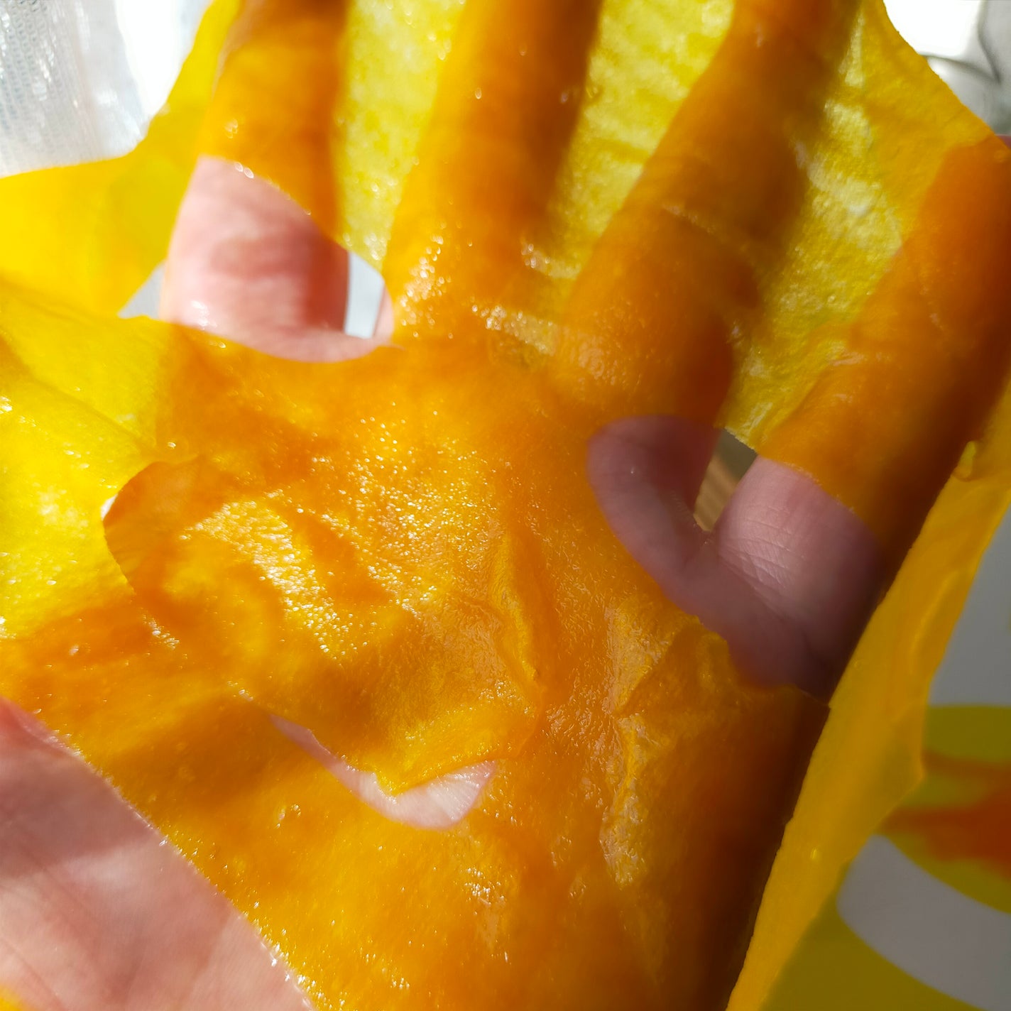 5番 白玉グルタチオンCふりかけマスク/numbuzin/シートマスク・パックを使ったクチコミ(2枚目)