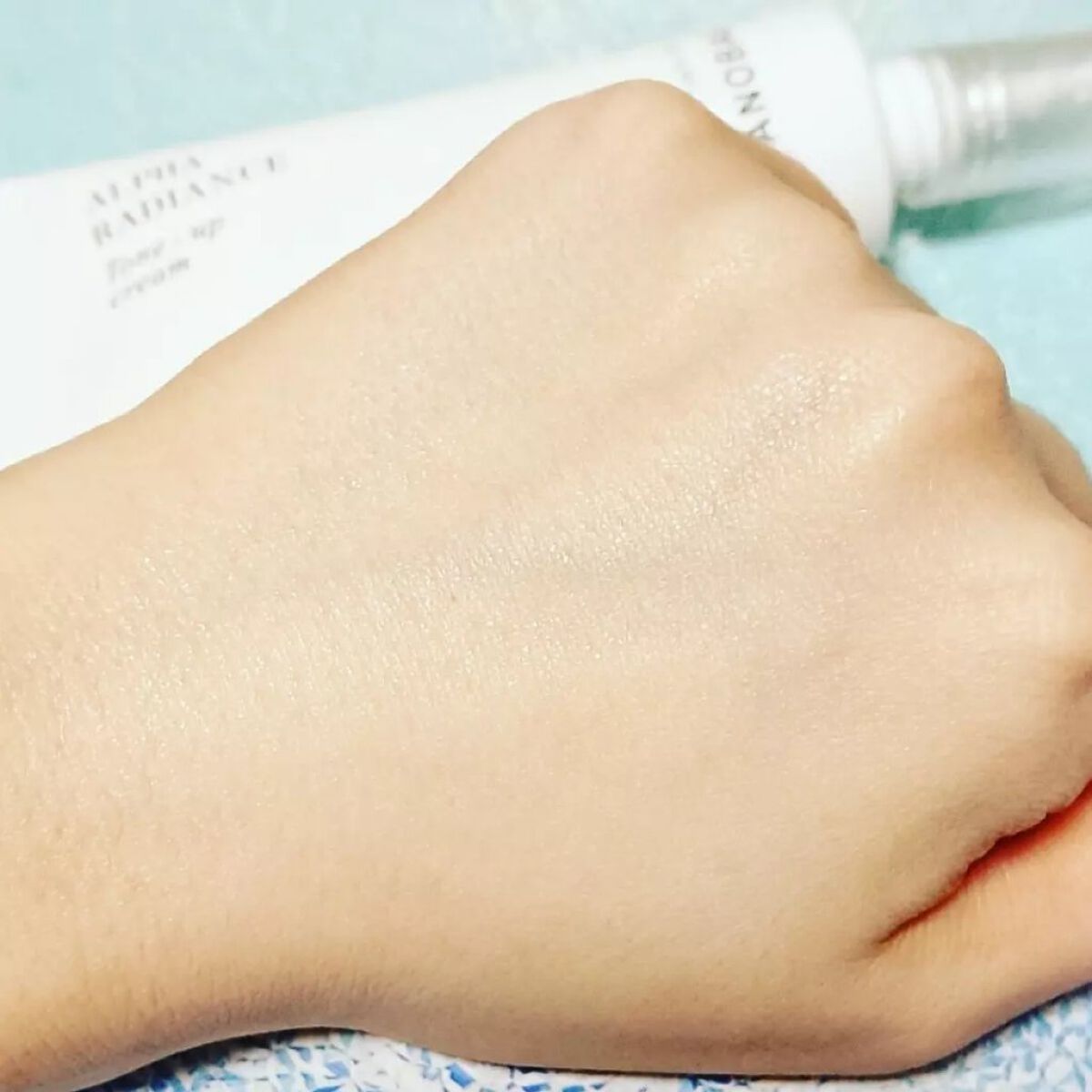 アルファ ラディアンス トーンアップクリーム/BANOBAGI/フェイスクリームを使ったクチコミ（3枚目）