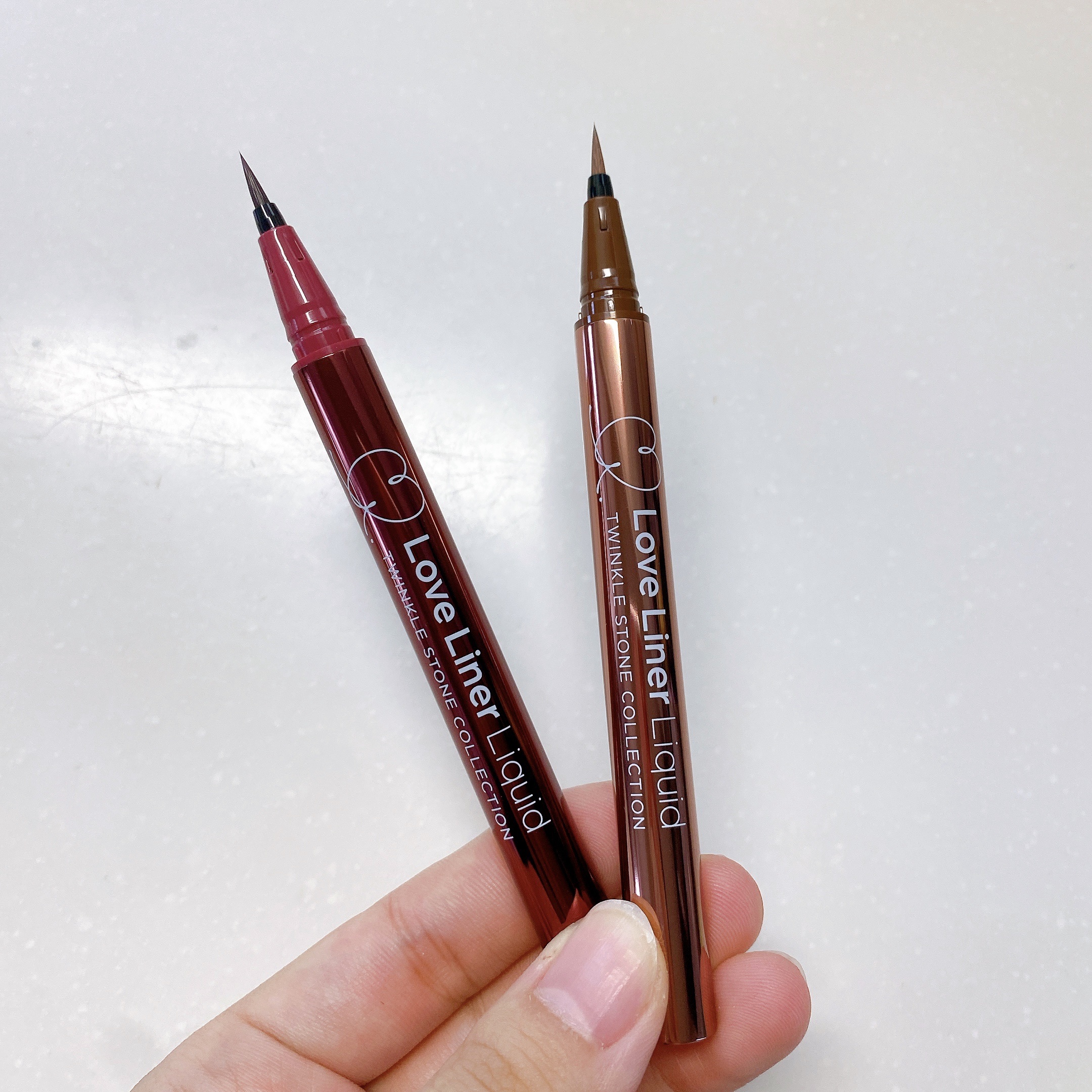 ラブ・ライナー リキッドアイライナーR4 トゥインクルストーンコレクション ガーネットブラウン/ラブ・ライナー/リキッドアイライナーを使ったクチコミ（3枚目）