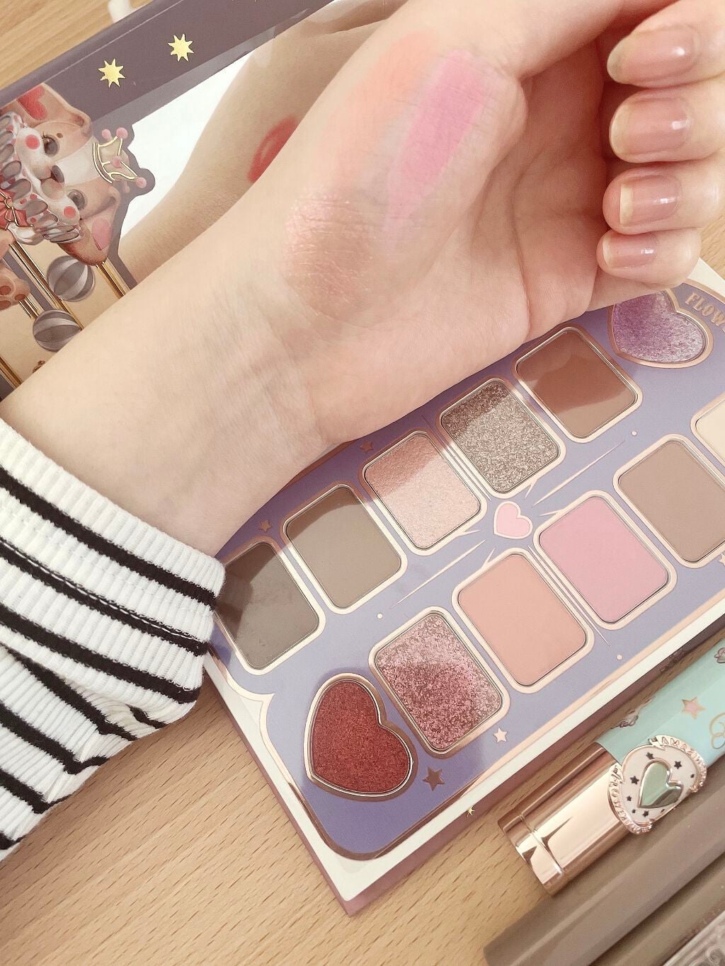 パールグロウハイライト/CEZANNE/パウダーハイライトを使ったクチコミ(2枚目)