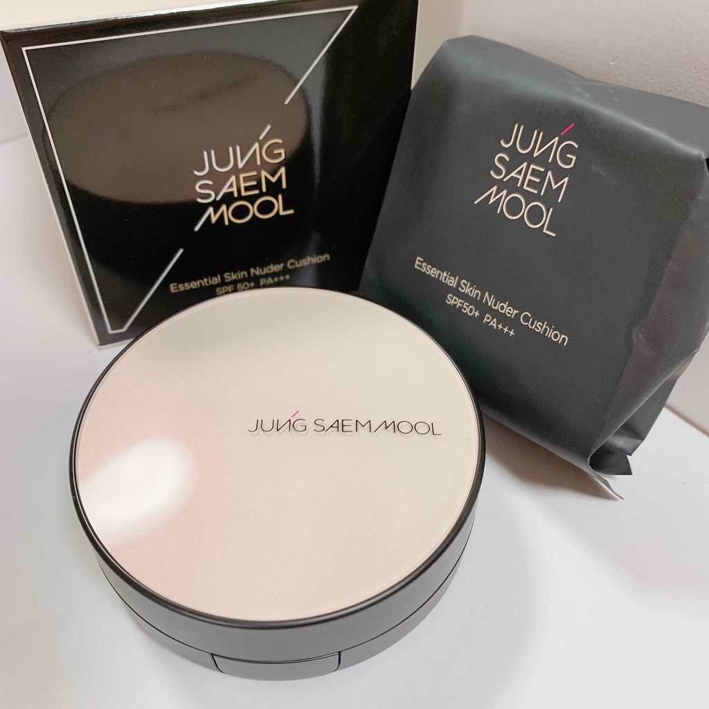 エッセンシャル スキン ヌーダー クッション/JUNG SAEM MOOL/クッションファンデーションを使ったクチコミ(1枚目)