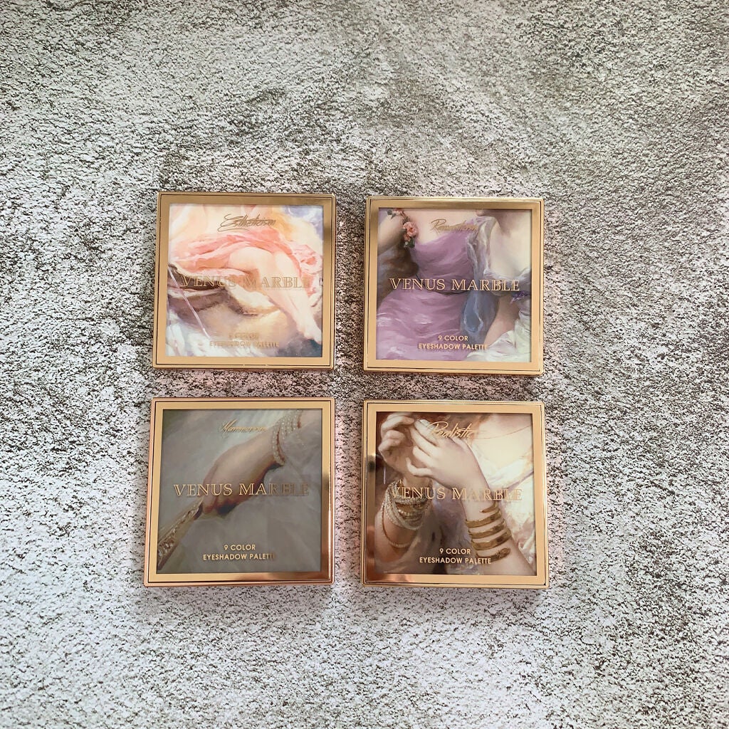 VenusMarble 9色アイシャドウパレット/Venus Marble/アイシャドウパレットを使ったクチコミ(2枚目)