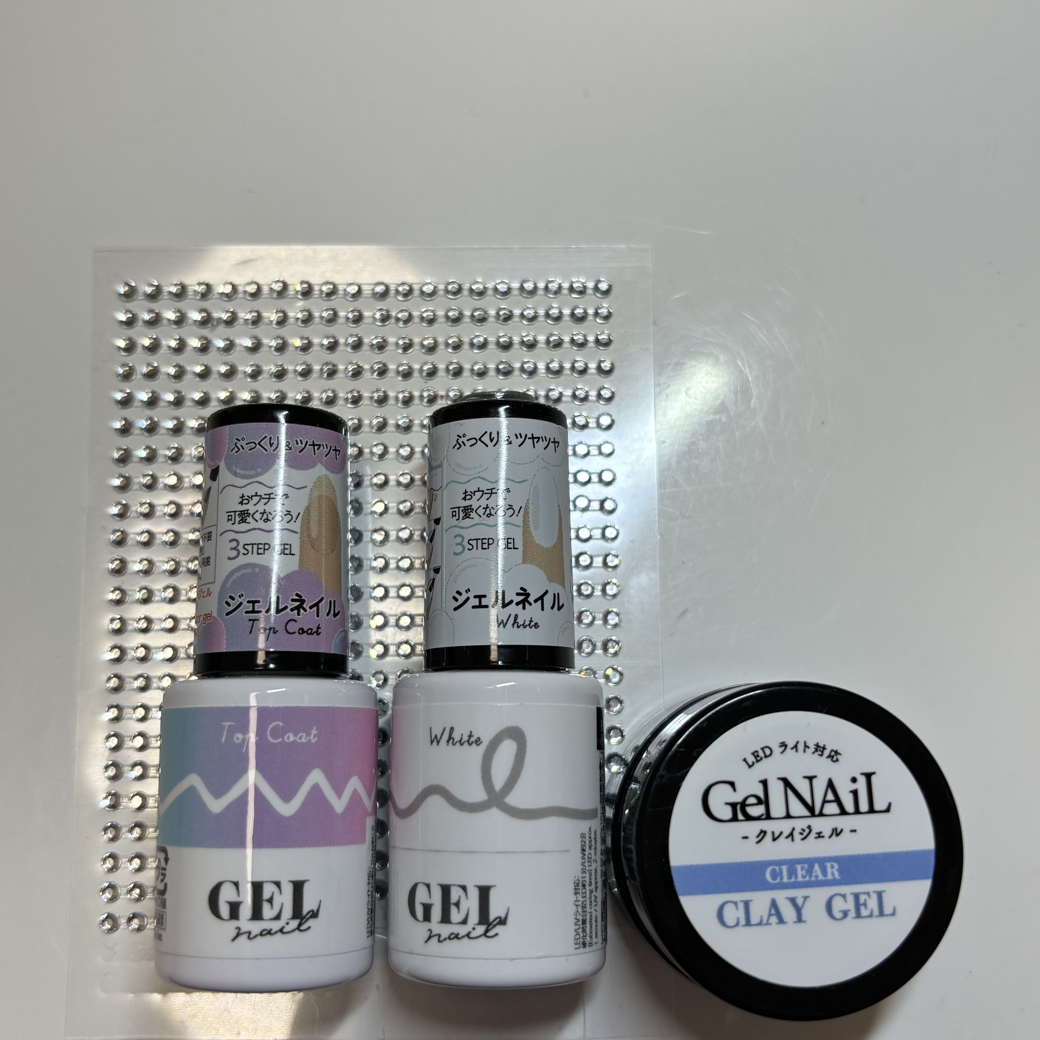 クレイジェル/セリア/ジェルネイルを使ったクチコミ（2枚目）