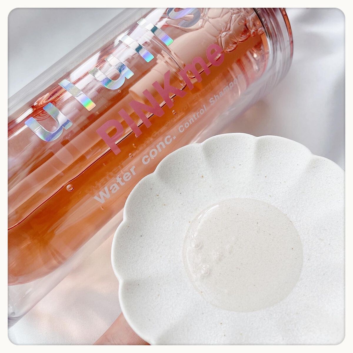 ウォーターコンク モイスト シャンプー（桜ver.)/ヘアトリートメント(桜ver.)/ululis/市販シャンプーを使ったクチコミ（3枚目）