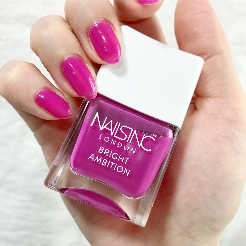 ブライト アンビション ネイルポリッシュ/nails inc./マニキュアを使ったクチコミ(3枚目)