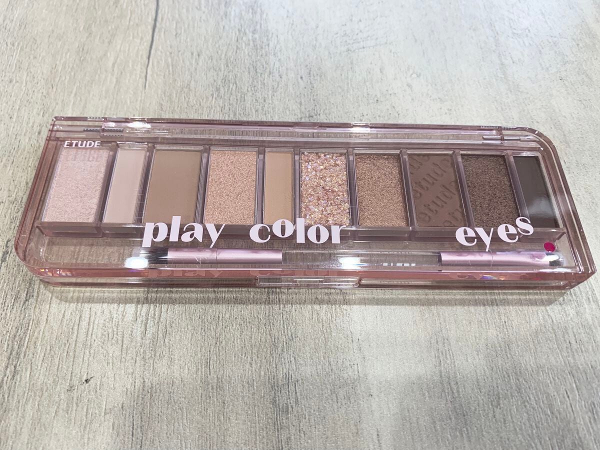 プレイカラー アイシャドウ/ETUDE/アイシャドウパレットを使ったクチコミ(2枚目)