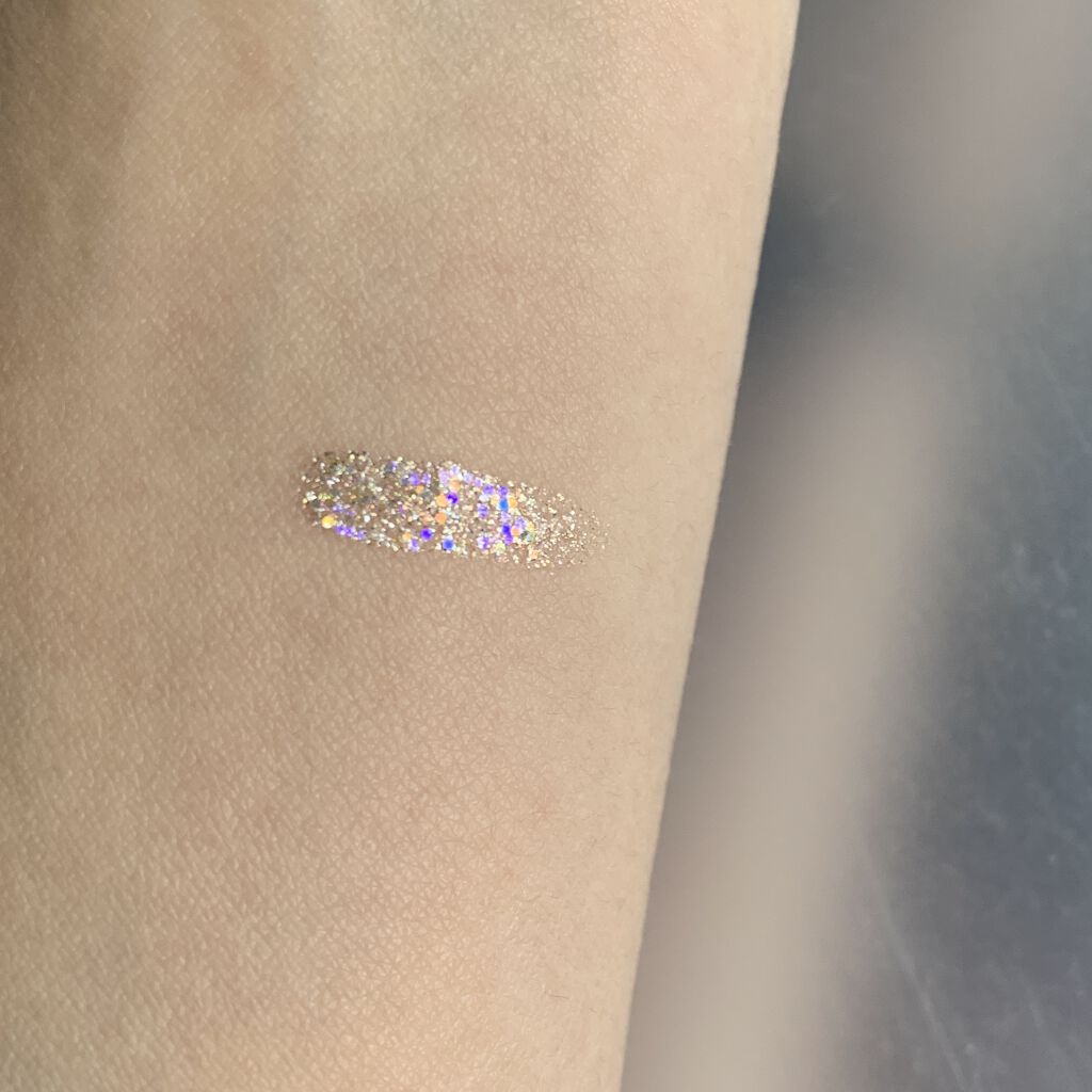 リキッド グリッター シャドウ/rom&nd/グリッターを使ったクチコミ（2枚目）