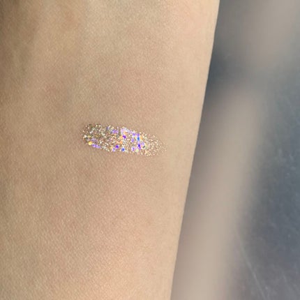 リキッド グリッター シャドウ/rom&nd/グリッターを使ったクチコミ(2枚目)