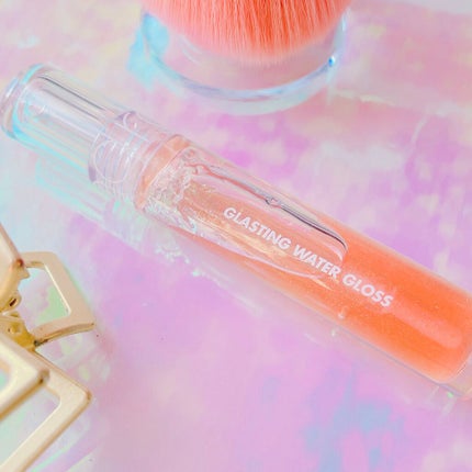 グラスティングウォーターグロス/rom&nd/リップグロスを使ったクチコミ(2枚目)