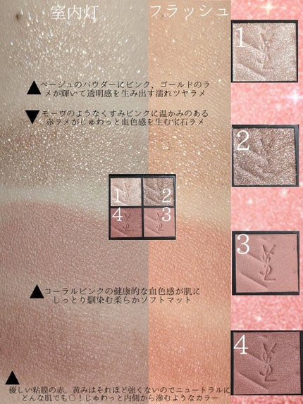 クチュール ミニ クラッチ/YVES SAINT LAURENT BEAUTE/アイシャドウパレットを使ったクチコミ(4枚目)