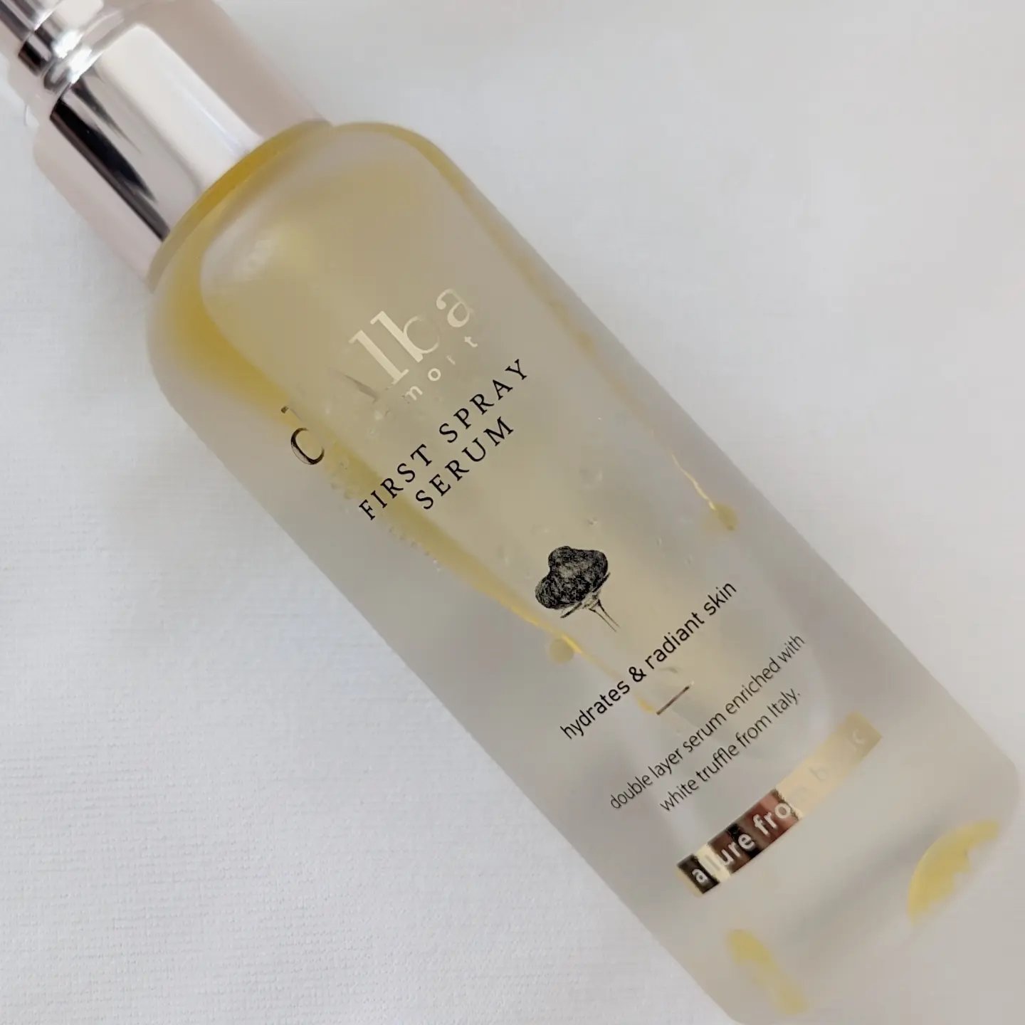 ダルバ ホワイトトリュフファーストスプレーセラム/ダルバ/ミスト状化粧水を使ったクチコミ（2枚目）