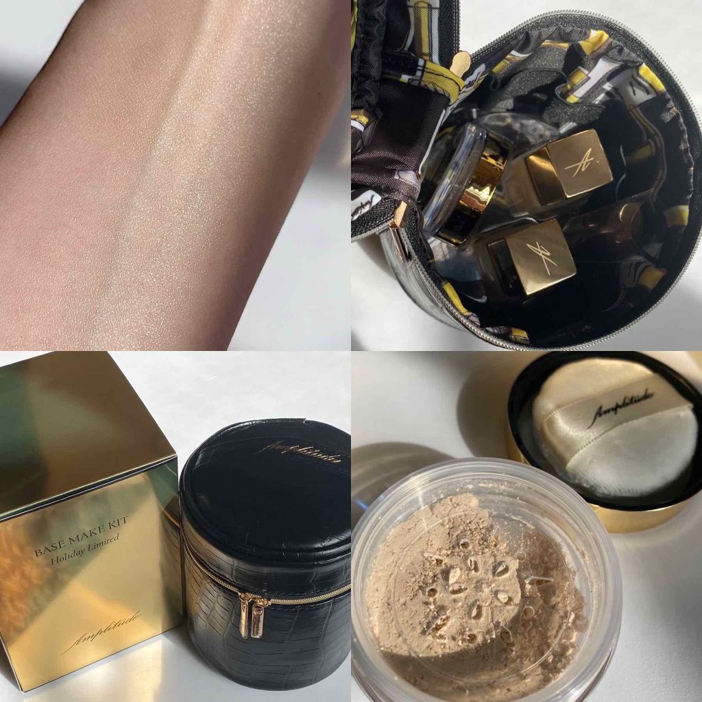 ベースメイクキット ホリデーリミテッド リキッド/Amplitude/メイクアップキットを使ったクチコミ(2枚目)