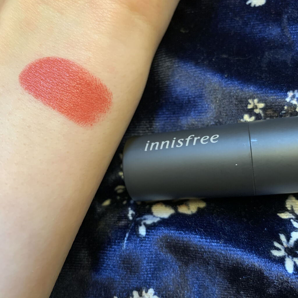 リアルフィット マット リップスティック/innisfree/口紅を使ったクチコミ（2枚目）