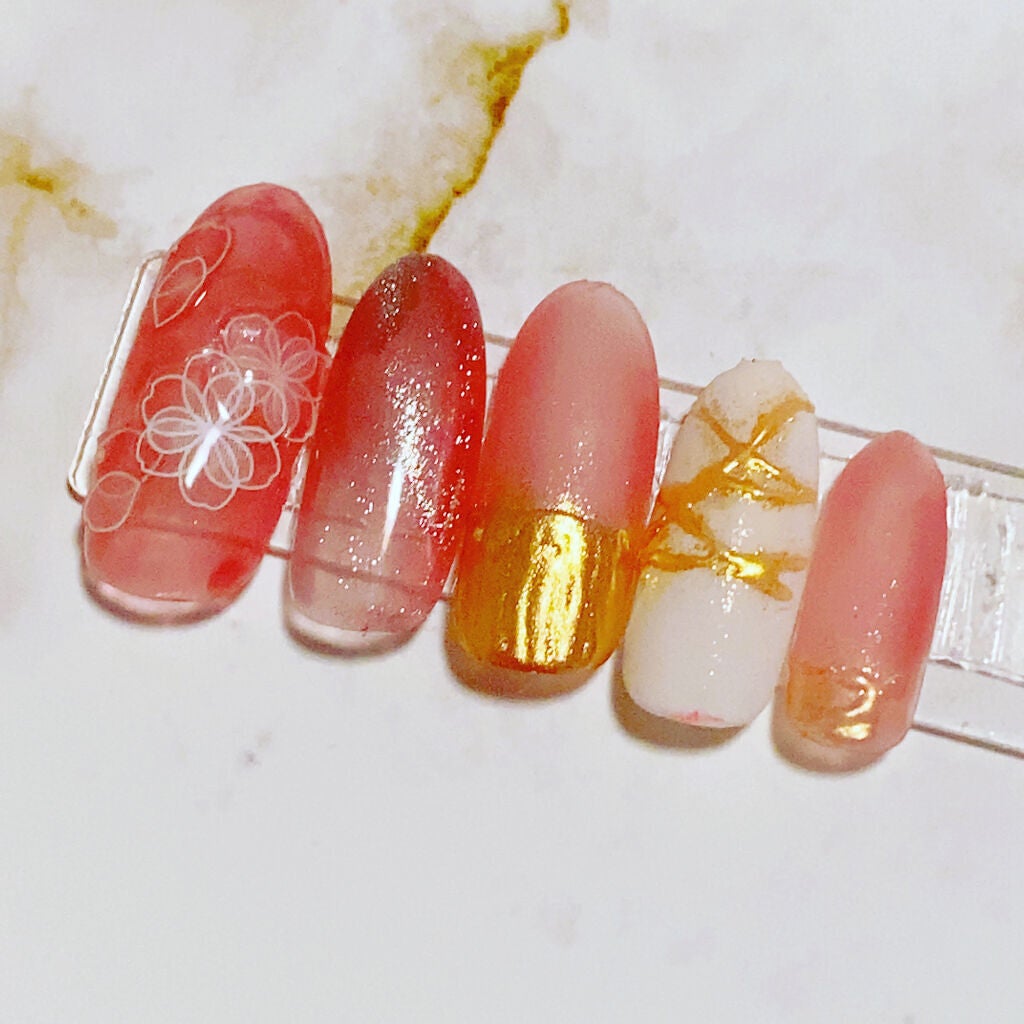 ジェルネイル(ライト対応)/セリア/ジェルネイルを使ったクチコミ(6枚目)