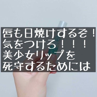 凄まじい日差しってやつだッ！肌という肌に焼きごてを当てられた気分だ…！

◇ウォーターリップWN 無香料 SPF20 PA++
◇ロート製薬
◇280円(税別)

【結論】
・リップクリームの中では比較