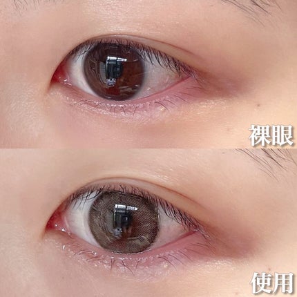 ディアサム(DearSome)/OLOLA/カラーコンタクトレンズを使ったクチコミ(4枚目)