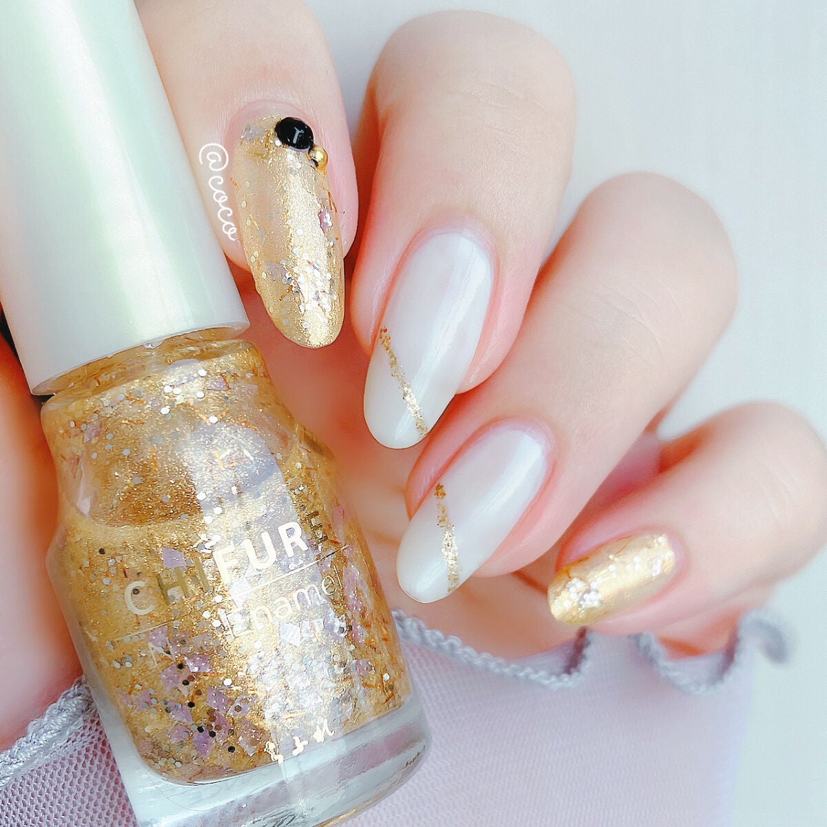 ネイル エナメル/ちふれ/マニキュアを使ったクチコミ(3枚目)