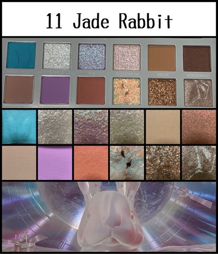 エクスプローラ12色 動物アイシャドウパレット/PERFECT DIARY/アイシャドウパレットを使ったクチコミ(7枚目)