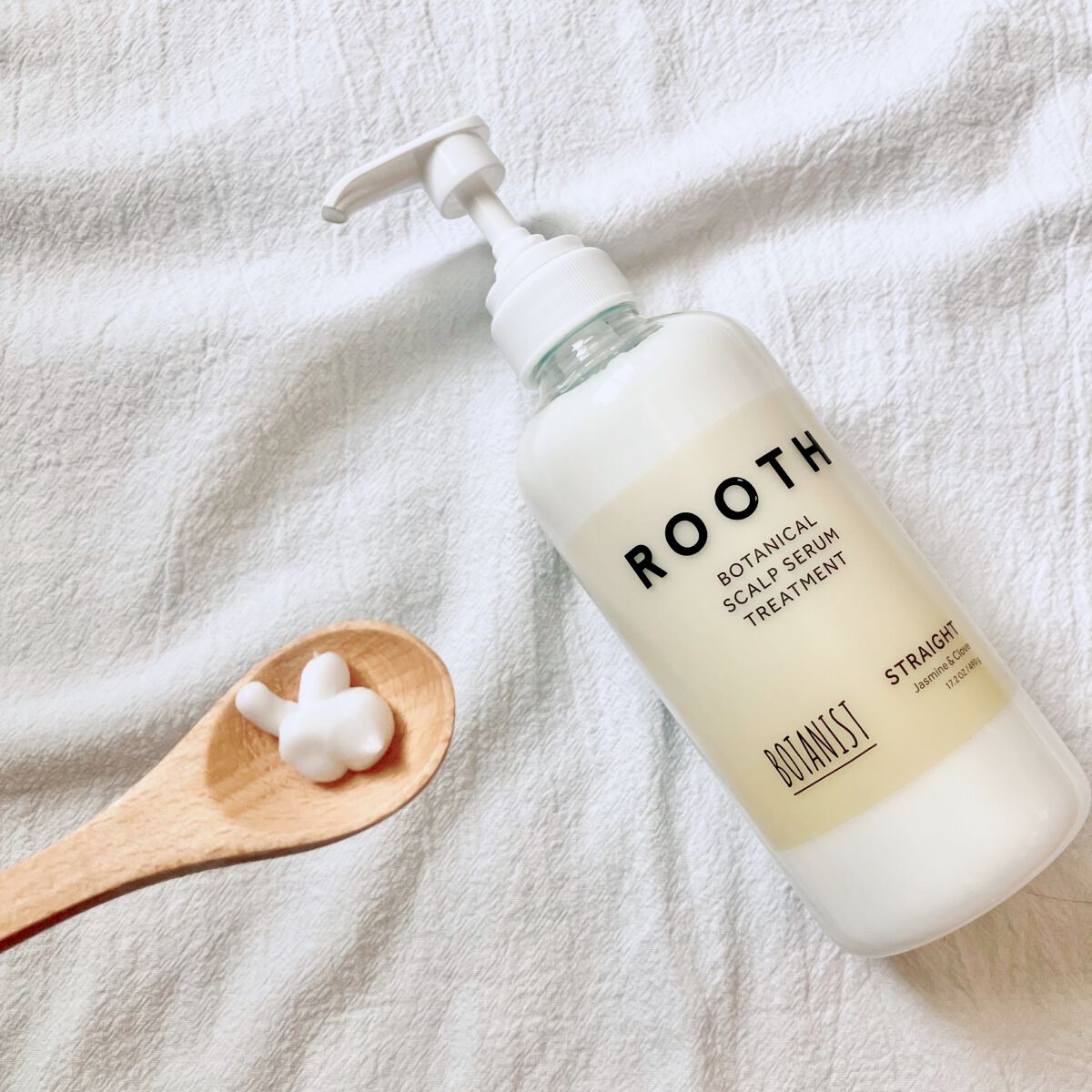 ルース ボタニカルスカルプセラム シャンプー・トリートメント(ストレート)/BOTANIST/市販シャンプーを使ったクチコミ(3枚目)