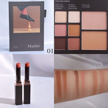 Makeup Book Issue  メイクアップブックイッシュ No. 03 ソーラーオンザライズ/Matièr/メイクアップキットを使ったクチコミ（2枚目）