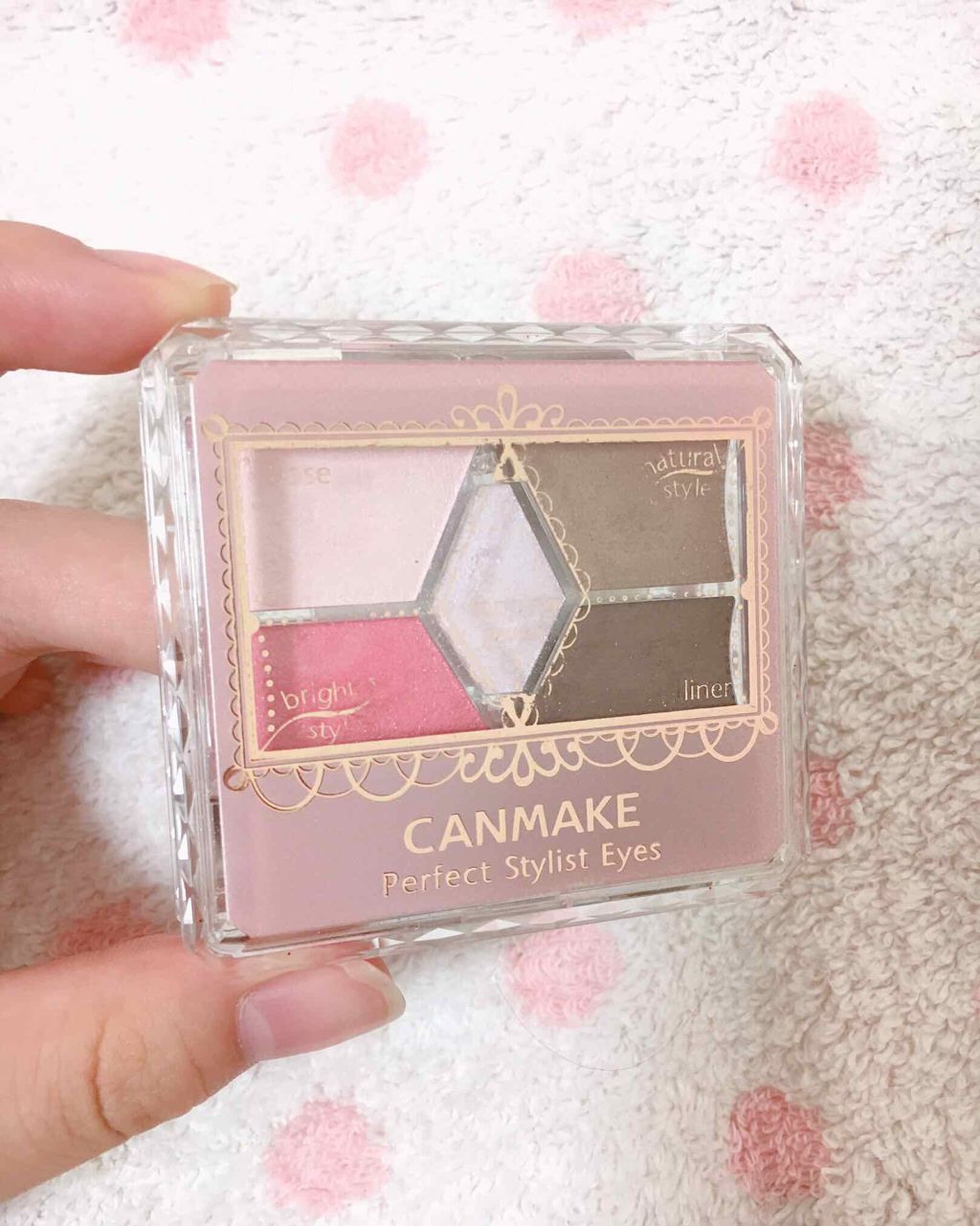 【旧品】パーフェクトスタイリストアイズ/キャンメイク/アイシャドウパレットを使ったクチコミ(1枚目)