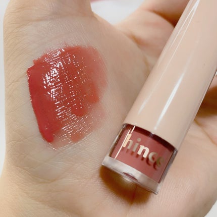 ムードインハンサーウォーターリキッドグロウ/hince/口紅を使ったクチコミ(6枚目)