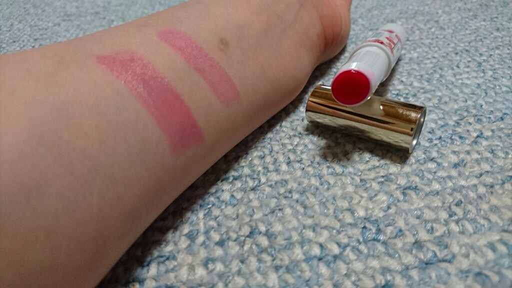 ステイオンバームルージュ/キャンメイク/口紅を使ったクチコミ(2枚目)