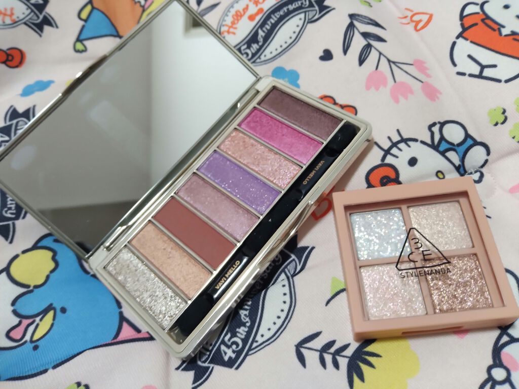 ファーストコレクションアイズ/VAVI MELLO/アイシャドウパレットを使ったクチコミ(4枚目)