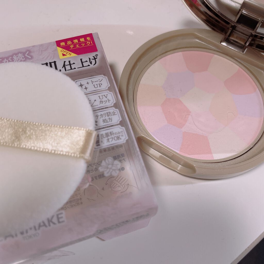 マシュマロフィニッシュパウダー ~Abloom~/キャンメイク/プレストパウダーを使ったクチコミ(4枚目)