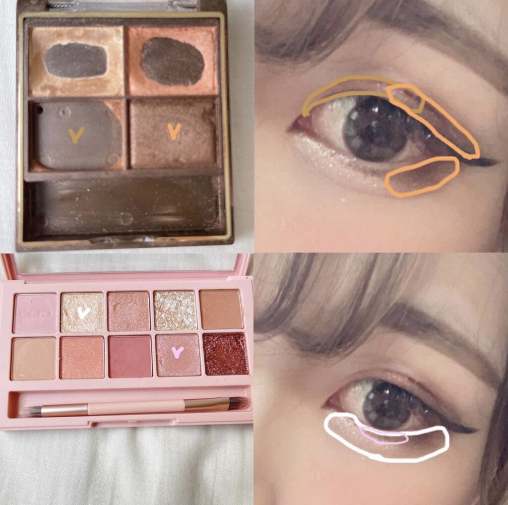 スキニーリッチシャドウ/excel/アイシャドウパレットを使ったクチコミ（3枚目）