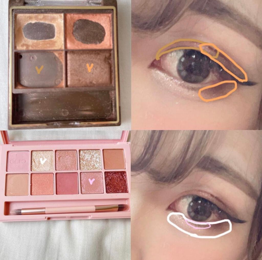 スキニーリッチシャドウ/excel/アイシャドウパレットを使ったクチコミ(3枚目)