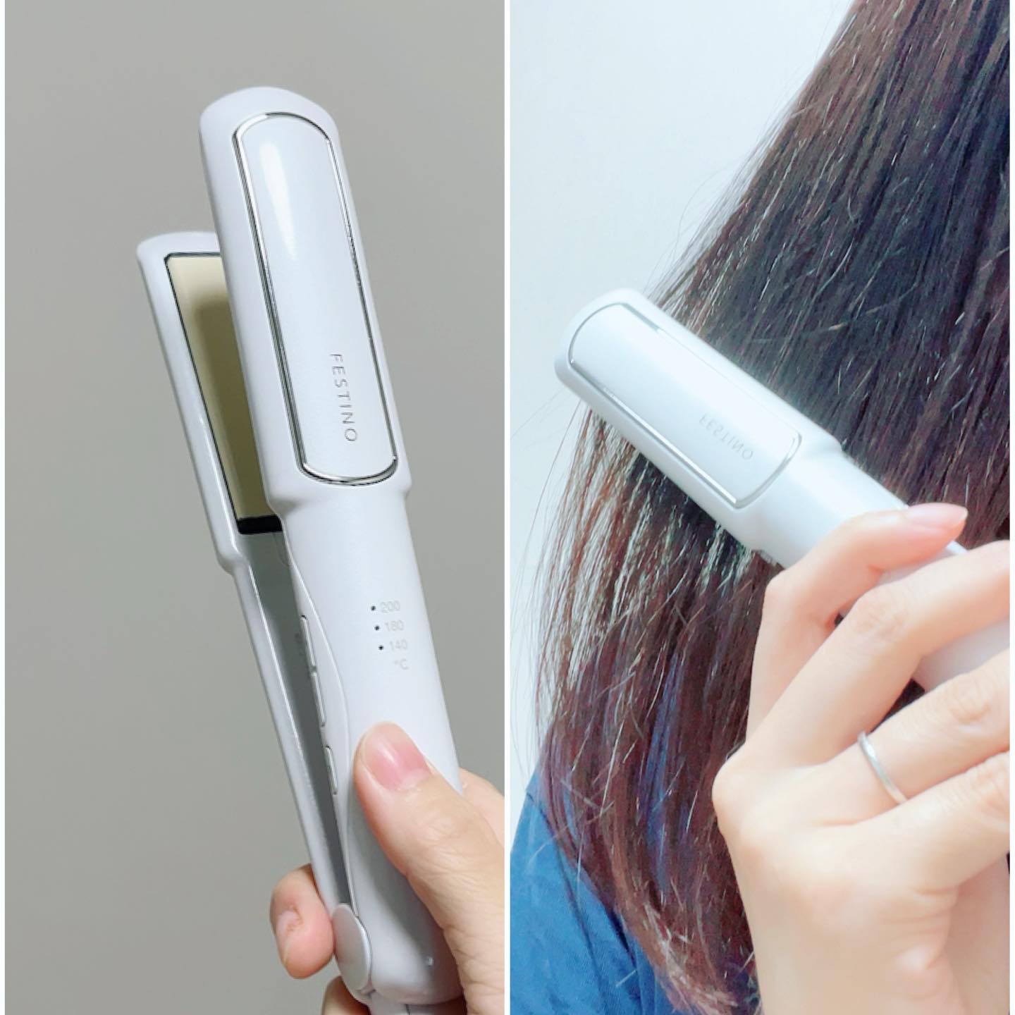 ストレートヘアアイロン/FESTINO/ストレートアイロン by るりこ