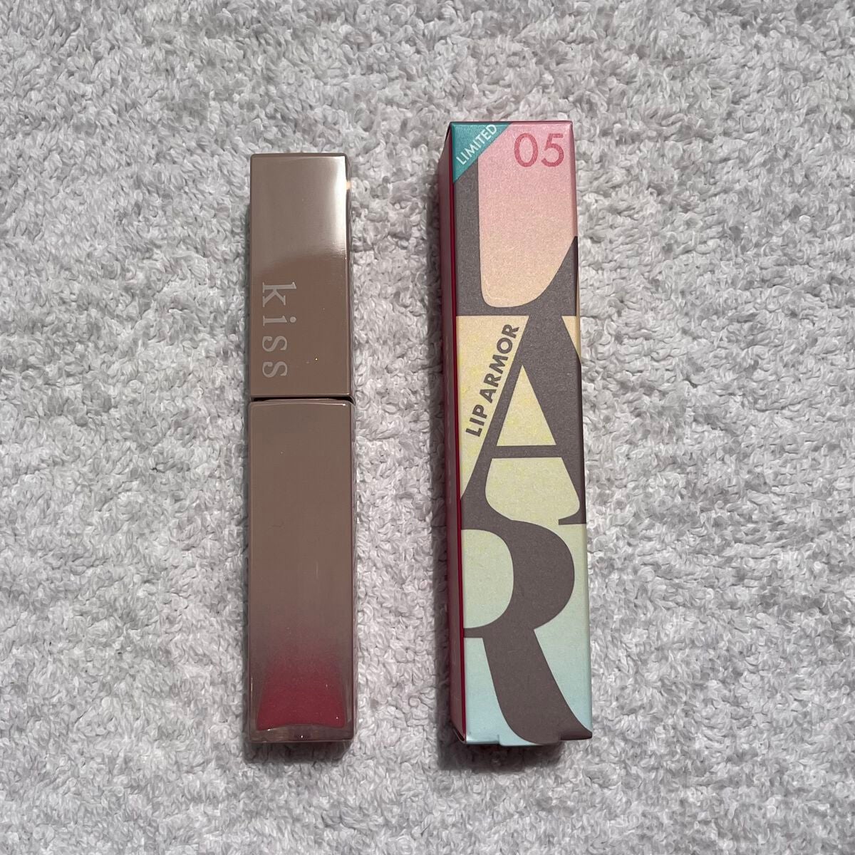 リップアーマーⅩ/KiSS/口紅を使ったクチコミ(1枚目)