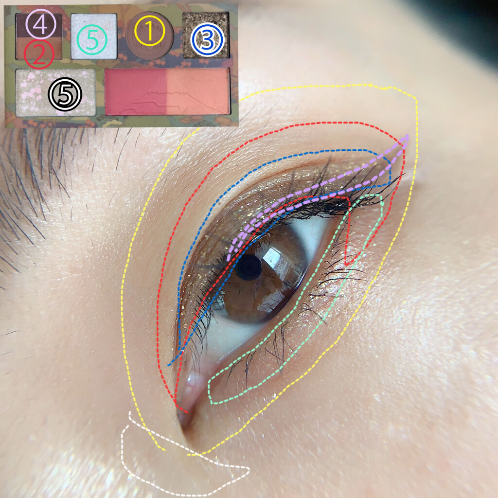 カラーヴェールステートメントブラシ SS/THREE/メイクブラシを使ったクチコミ（2枚目）
