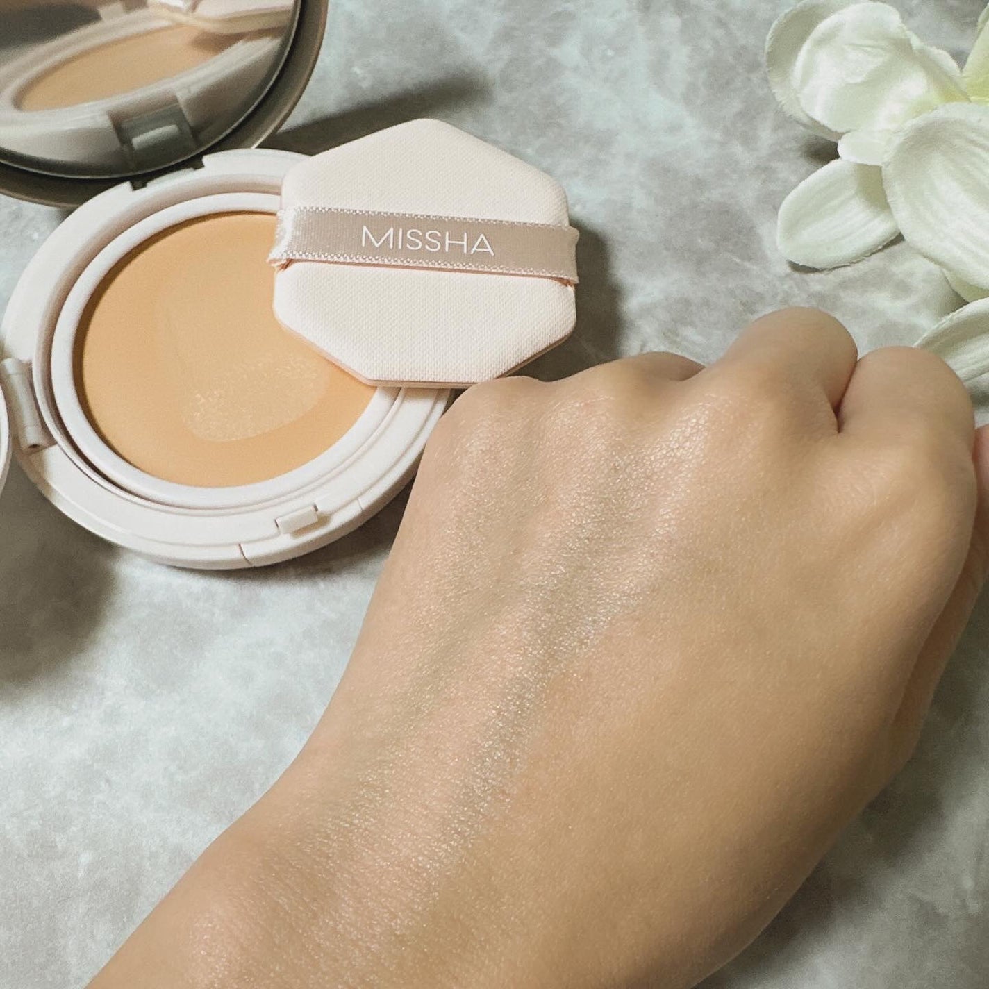 ミシャ M スキンフェイクバーム/MISSHA/クリーム・エマルジョンファンデーションを使ったクチコミ(3枚目)