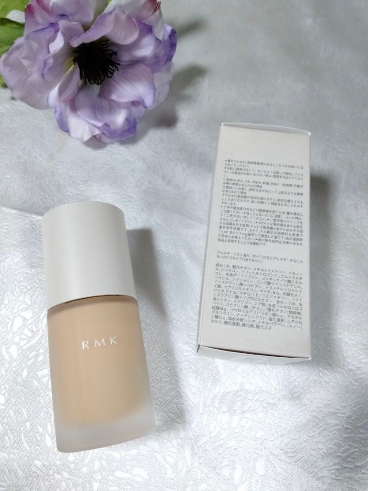 RMK リクイドファンデーション フローレスカバレッジ/RMK/リキッドファンデーションを使ったクチコミ(3枚目)