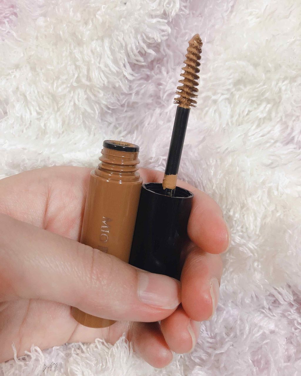 DAISO MP アイブロウマスカラのクチコミ「今回紹介するのはダイソーさんから
MP アイブロウマスカラ ライトブラウン(アイブロウ)

美.....」（3枚目）